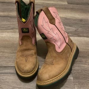 Size 12 Toddler Girls John Deere boots